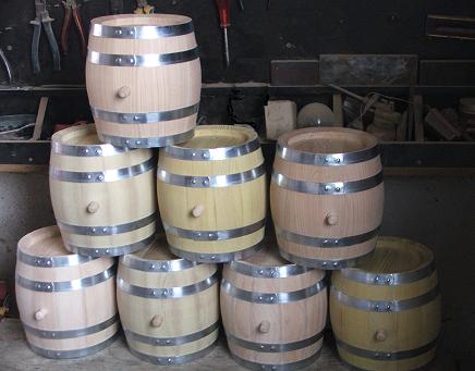 wine barrels production